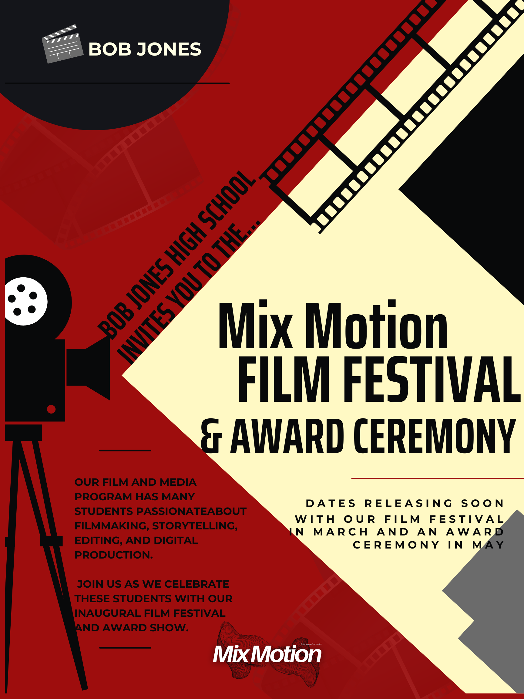 Bob Jones Film Festival Sponsorship - 2026